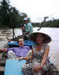 Bootsfahrt auf dem Mekong